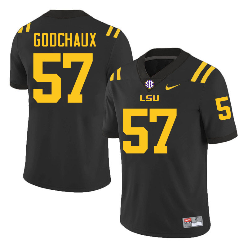 Davon Godchaux LSU Tigers Jersey,Louisiana State University Tigers Football Jersey-Black